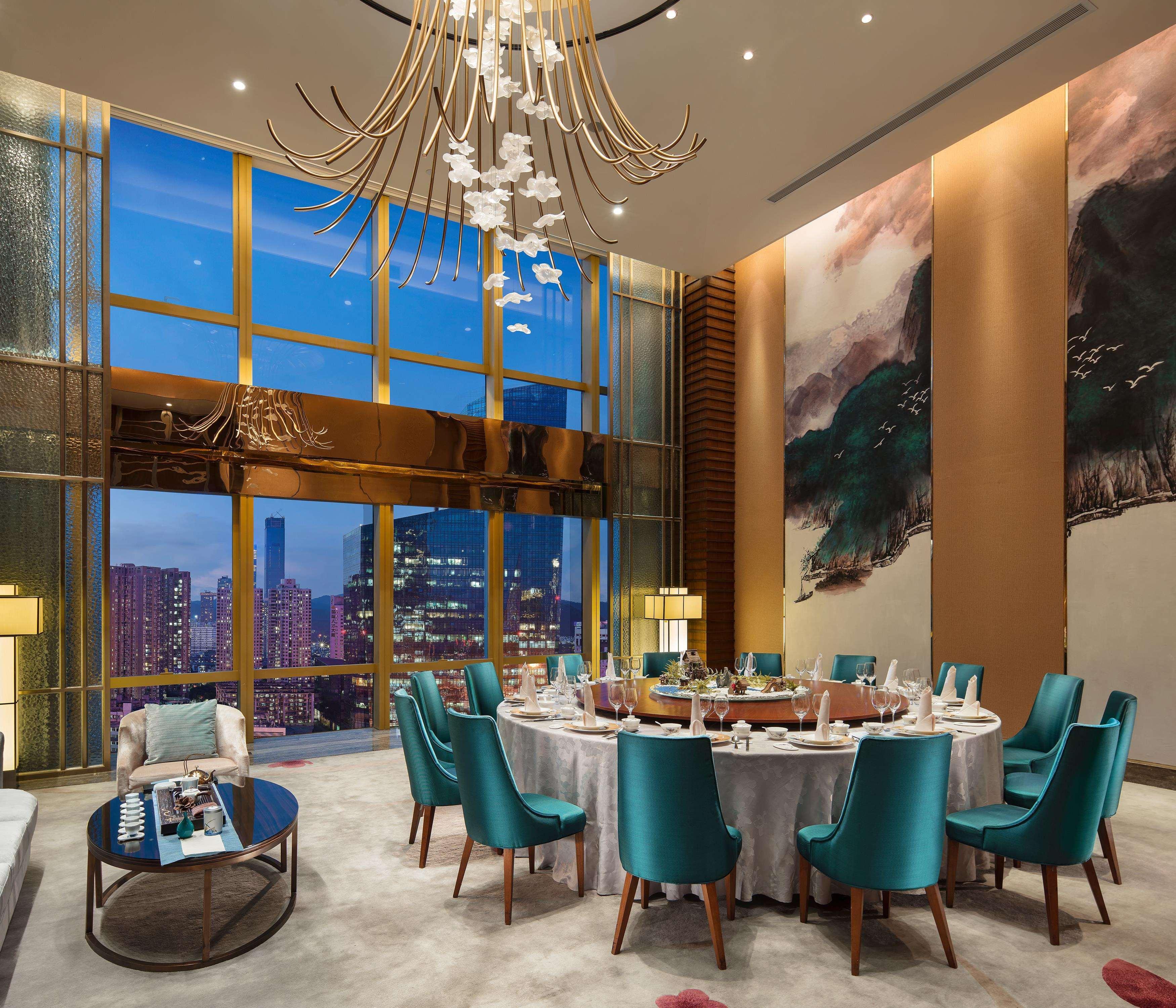 Hilton Shenzhen Futian, Metro Station At Hotel Front Door, Close To Futian Convention & Exhibition Center Bagian luar foto