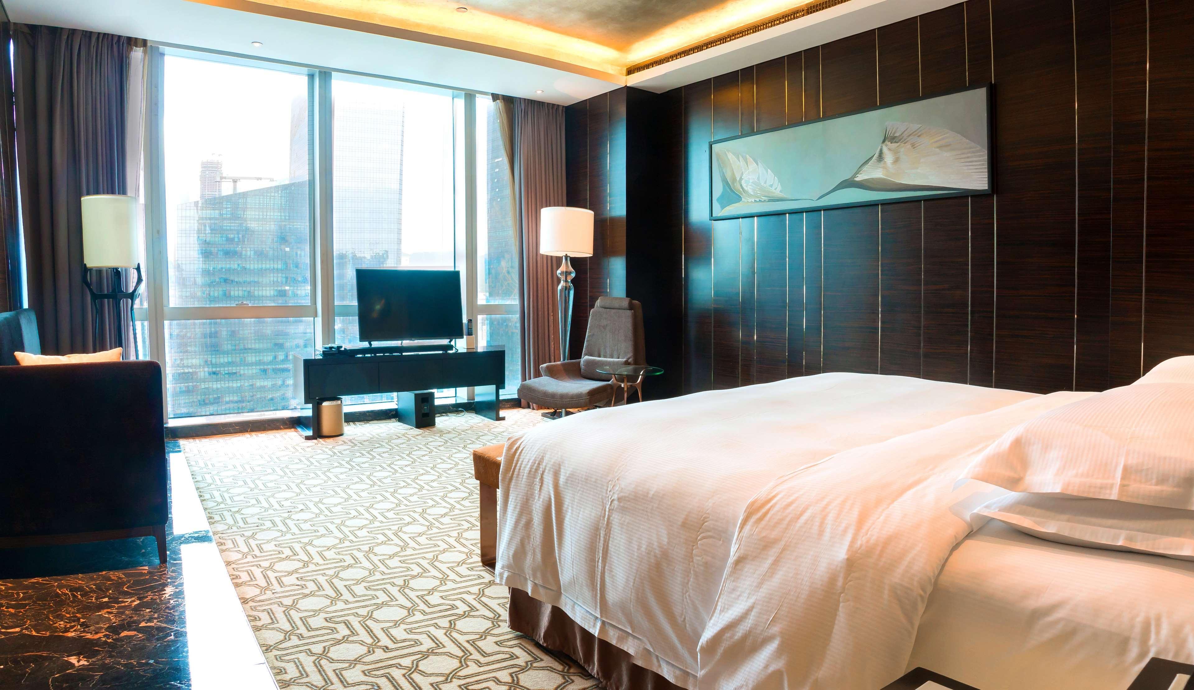 Hilton Shenzhen Futian, Metro Station At Hotel Front Door, Close To Futian Convention & Exhibition Center Bagian luar foto