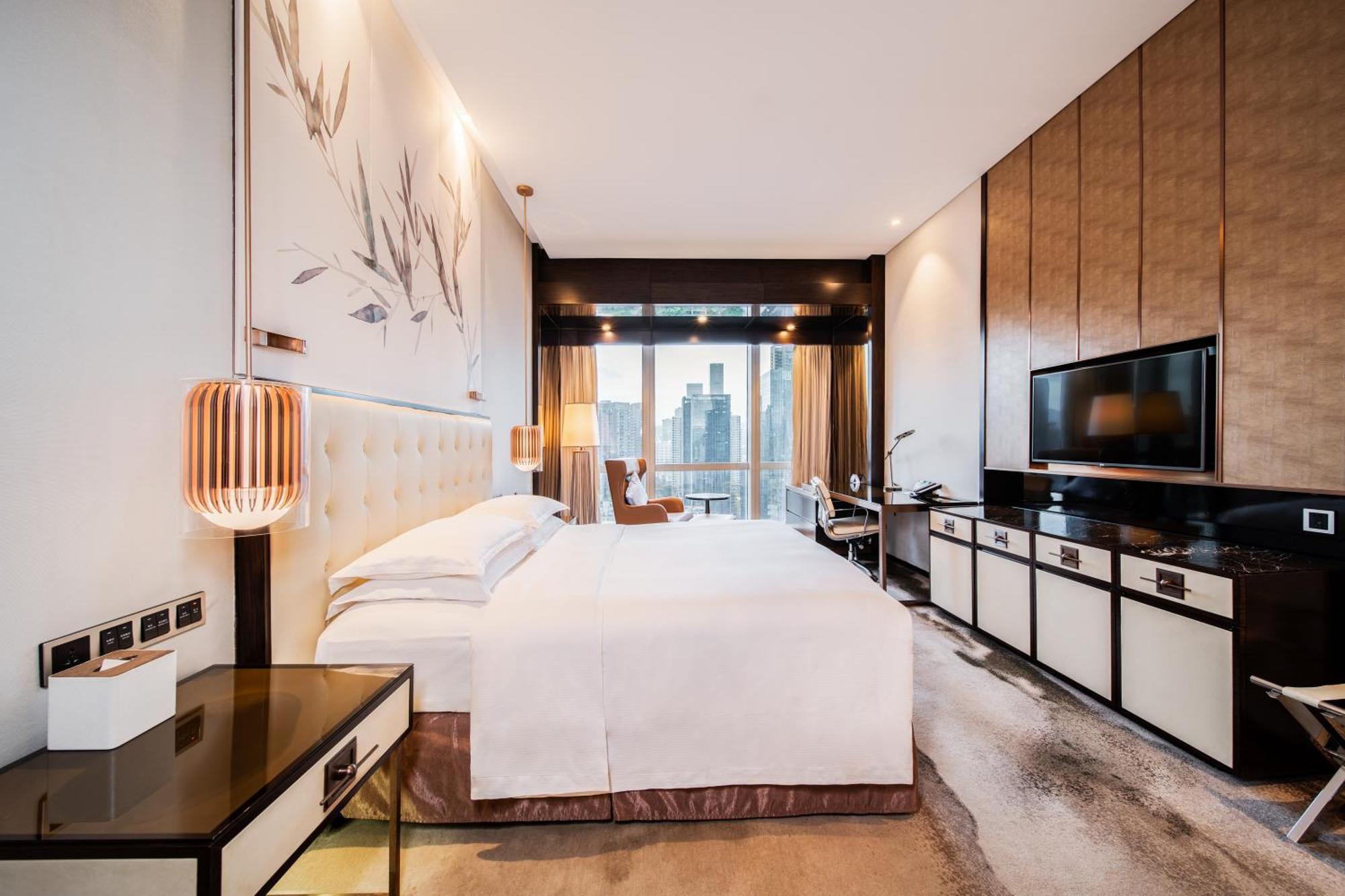 Hilton Shenzhen Futian, Metro Station At Hotel Front Door, Close To Futian Convention & Exhibition Center Bagian luar foto