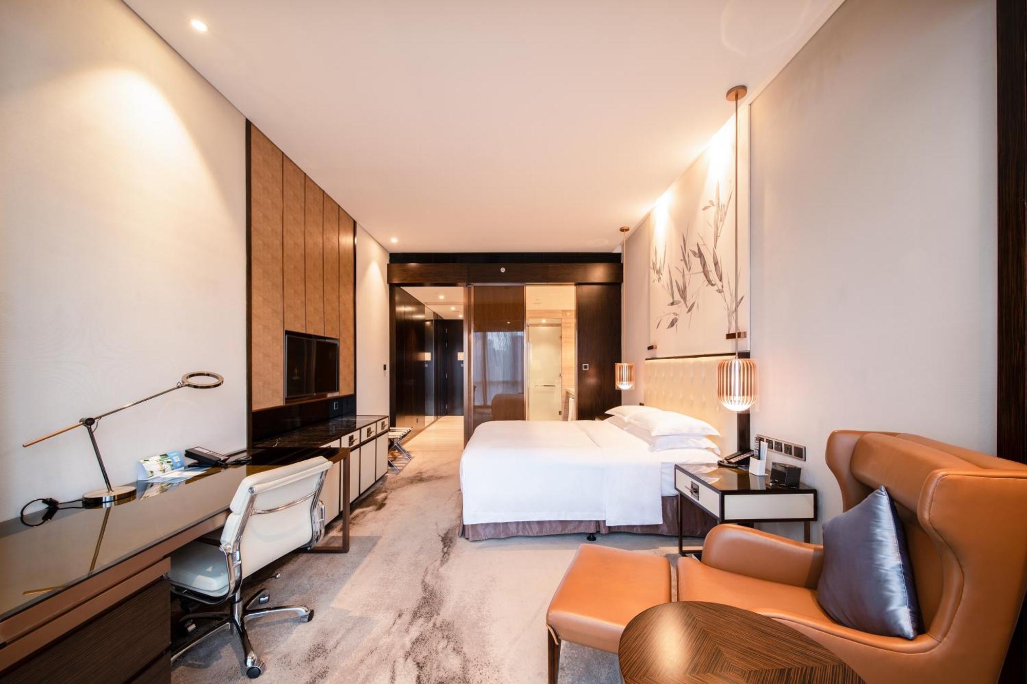 Hilton Shenzhen Futian, Metro Station At Hotel Front Door, Close To Futian Convention & Exhibition Center Bagian luar foto