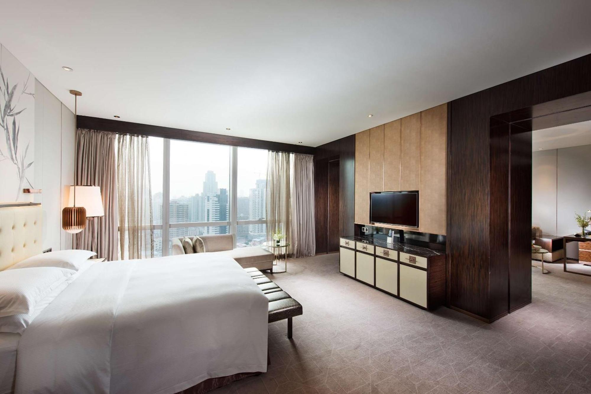 Hilton Shenzhen Futian, Metro Station At Hotel Front Door, Close To Futian Convention & Exhibition Center Bagian luar foto