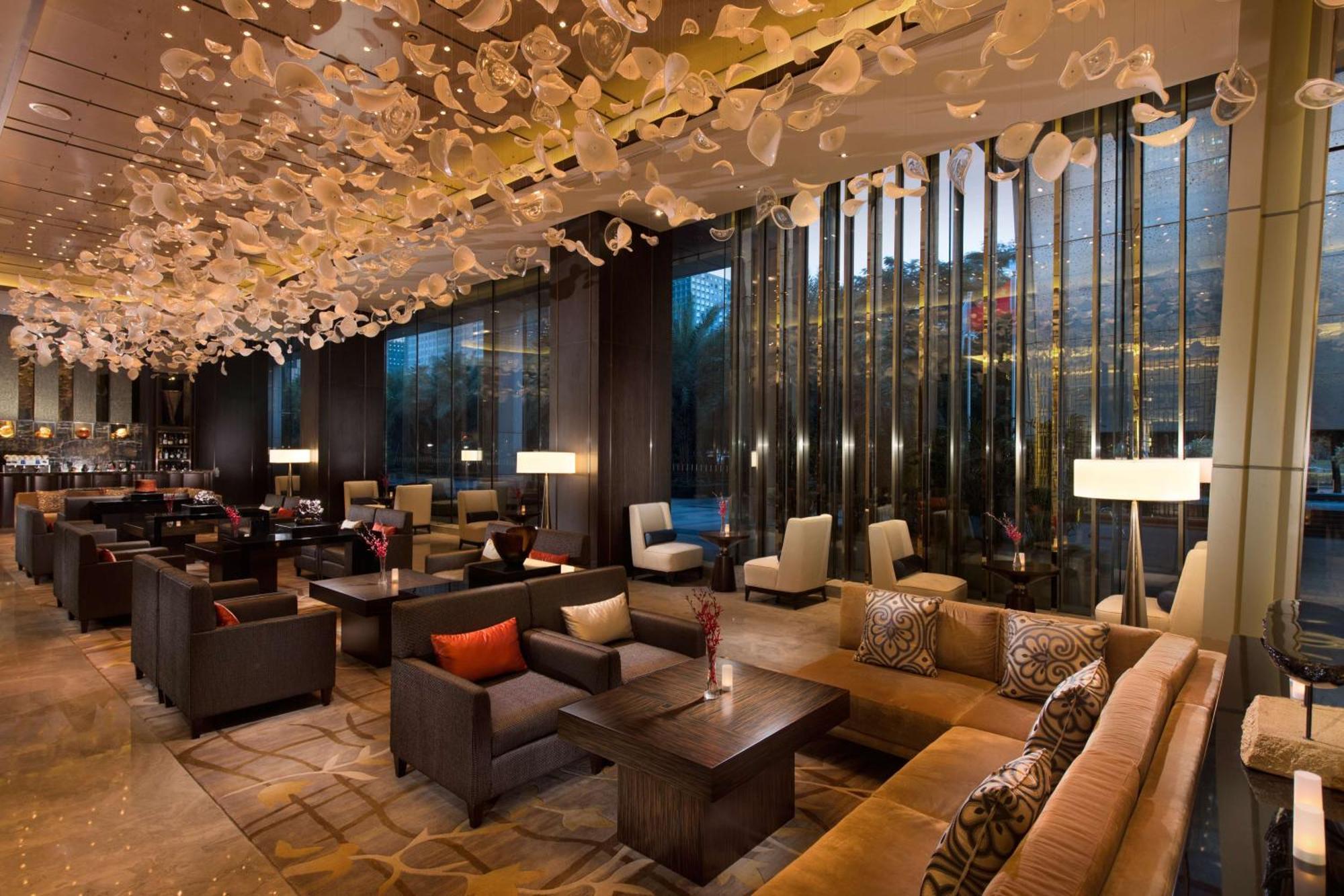 Hilton Shenzhen Futian, Metro Station At Hotel Front Door, Close To Futian Convention & Exhibition Center Bagian luar foto